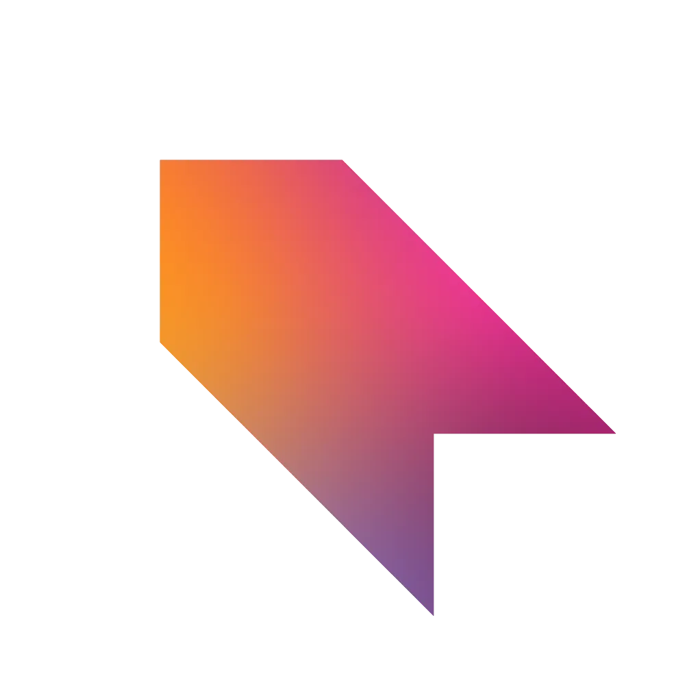 Diagonal arrow design element