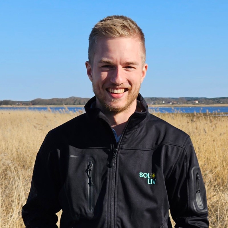 Simon Myrving, ägare av Solliv Sverige AB